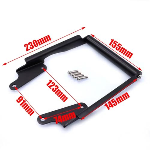 Acessórios de rastreamento MT-09, suporte de suporte de barra GPS de navegação de motocicleta para T