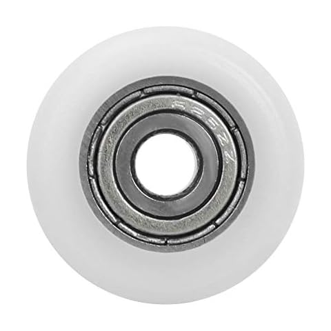 Elprico 10 Pcs Nylon Plastic Bearing Rollers Cover