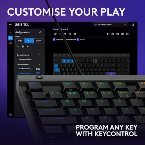 Image of Logitech G502 X Wired Gaming Mouse + G515 TKL Wireless Gaming Keyboard (Tactile) Bundle: Black