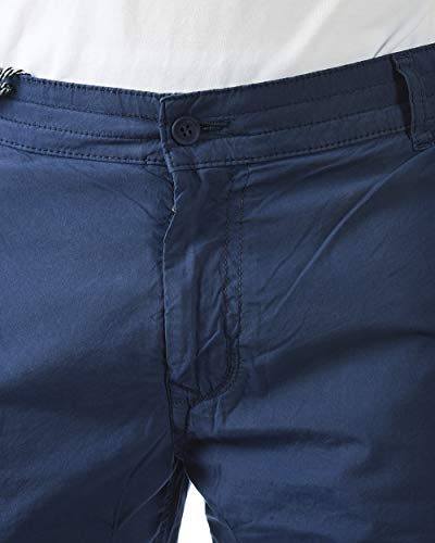 Bermuda Daniele Alessandrini Azul para Noches de Verano y Terrazas de Moda 7