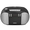 Oakcastle BCX10 Tragbarer CD-Player Boombox | Kassettenspieler & UKW-Radio | 2.0-Stereo-Sound | 15 Stunden Spielzeit mit…