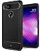 Google Pixel 2 XL Case, Caseology [Vault Series] Slim Protective Shock Absorbing TPU Rugged Protection Textured Grip for Google Pixel 2 XL (2017) - Black