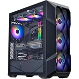 Cooler Master TD5 Pro Gaming PC – AMD RYZEN 7 9800X3D, NVIDIA GeForce RTX 5090 32GB, 32GB DDR5 6000MHz, 2TB Gen4 M.2, Windows 11, V Platinum 1100 V2 PSU, ATX Desktop PC