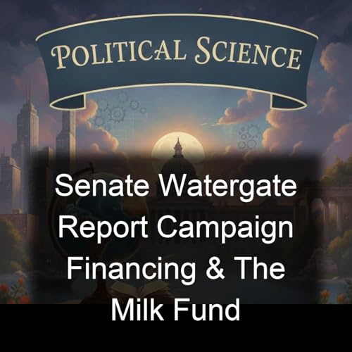 Senate Watergate Report Campaign Financing & The Milk Fund cover art
