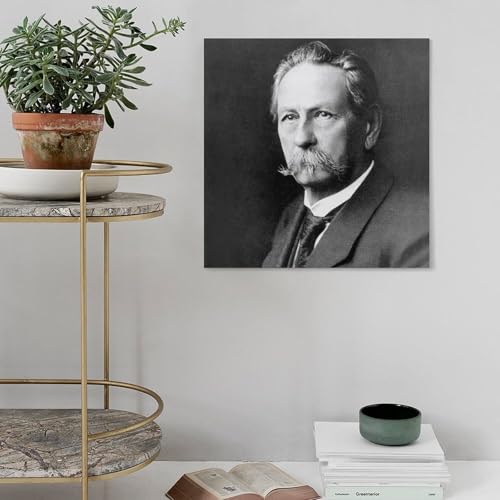 Impression sur toile Carl Benz poster triptyque haute qualité - 5