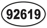 US Decal, Inc. Number 92619 Oval Sticker