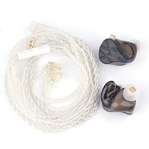 Image of Linsoul KZ AZ20 High-Fidelity Bluetooth 5.3 Wireless Earhook with Charging Case for IEMs Earphones, 3 Sound Modes and Long Battery Life (Black, KZ AZ20)