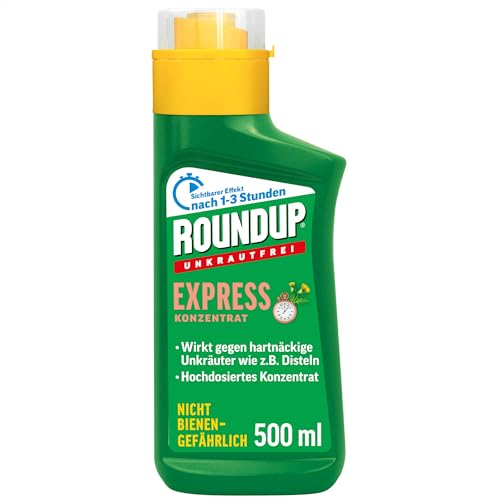 Roundup Unkrautfrei Express Konzentrat 500ml gegen Unkraut im Garten