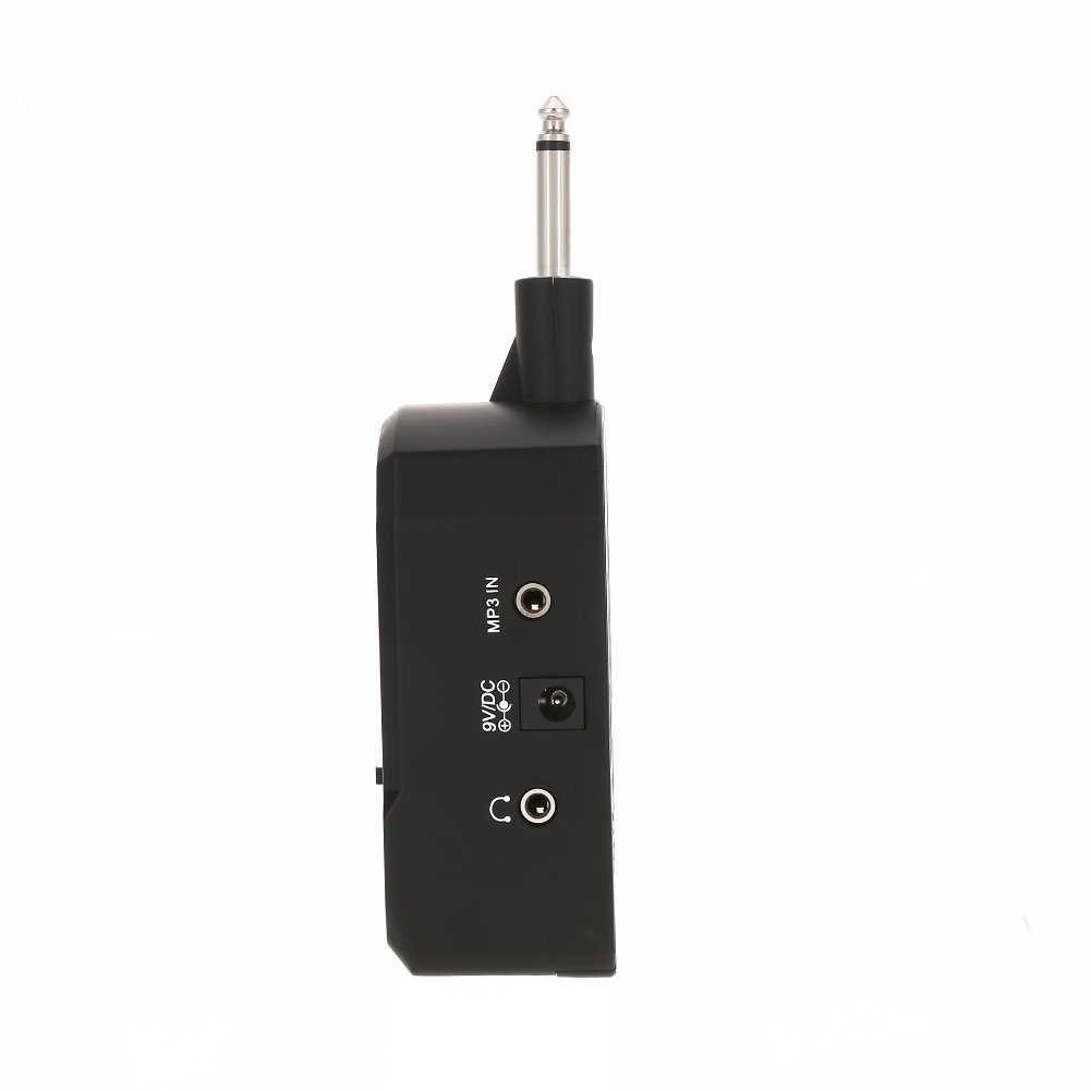 VGEBY E-Gitarrenverstärker, Tragbarer High-Fidelity-Gitarren-Übungslautsprecher für E-Gitarrenbass, VGEBYQN58PIXGEB