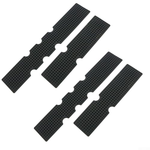 Handlebar Protective Film, Anti-Scratch PVC Sticker Kit for Mountain and Road Bikes, Black（A）