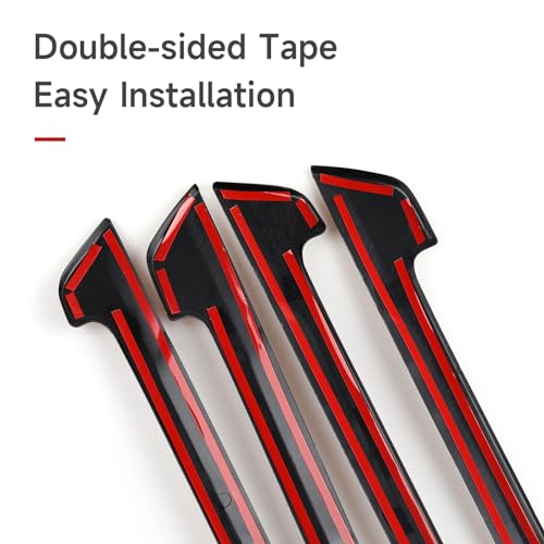 Image of Car Inner Door Strips Decals for Honda CR-V 2017 2018 2019 2020 2021 2022 Accessories CRV ABS Carbon Fiber Interior Stickers