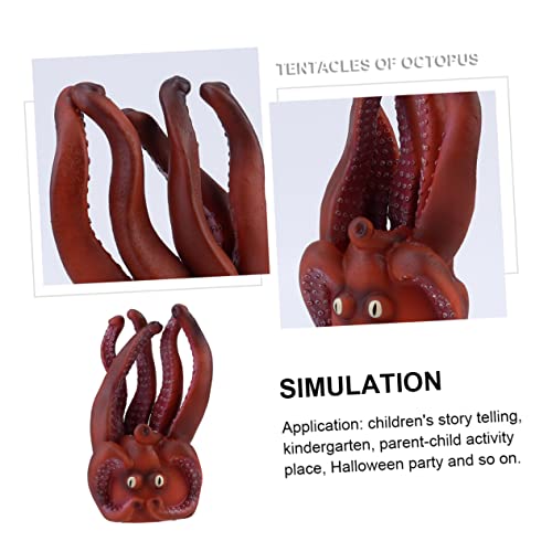 FAVOMOTO 1Pc Animal Mão Fantoche Polvo Mão Fantoche Luvas De Mão E Dedo Brinquedo Role Play Brinqued