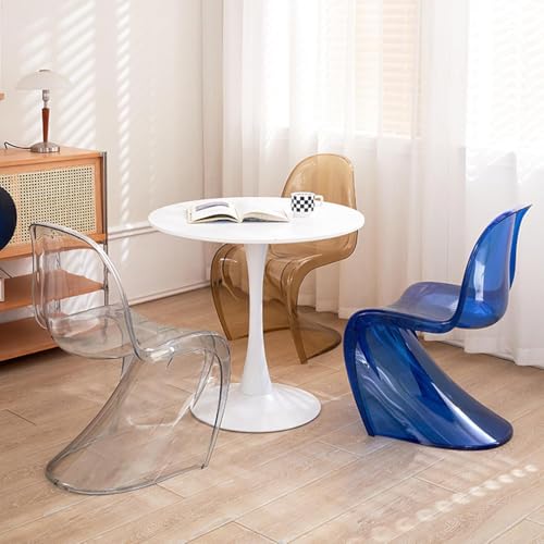 Tabouret en S acrylique pour optimiser l'espace de votre bar moderne