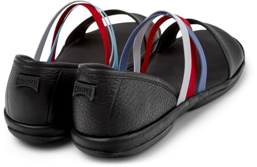 Camper Right Nina K201710, Strap Donna, Nero 001, 37 Eu - 2