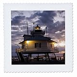 Square dimensions (in inches): 16 L x 16 W, image dimensions (in inches): 14 L x 14 W 100% poloyester; image is soft to touch. Made in USA Edges have pinking shear cut Image will not fade with washing. Image not a transfer, part of material