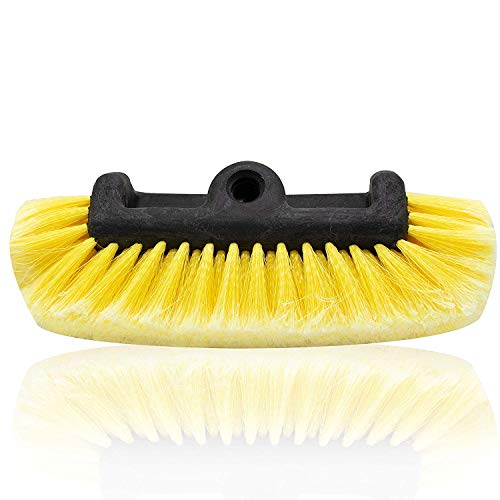 YeBetter TêTe de Brosse Lavage de Voiture Detailing VéHicules à Laver,Bateaux,VTT,ou Hors,Autos Super Soft Soies pour RéSistant Aux Rayures Nettoyage,Fixation de Poignée Universelle Cover
