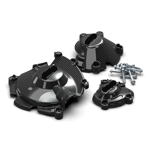 Couvercle stator moteur YAMAHA MT10 2015-2023 : housse protection carbone moto