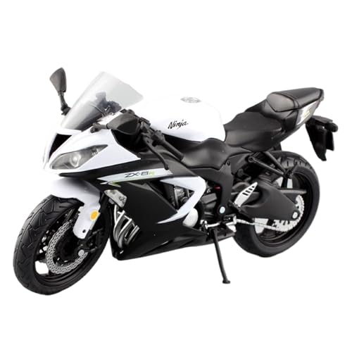 Maquette moto Kawasaki ZX-6R 1/12, réplique en alliage haute précision