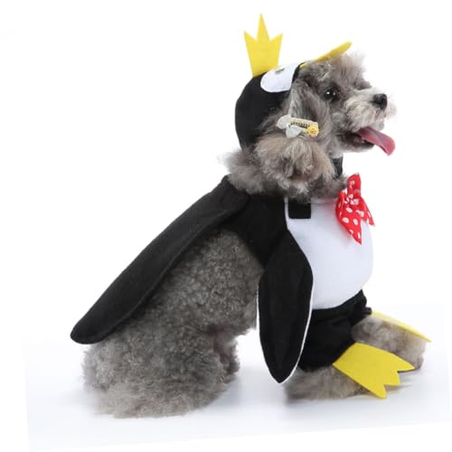 Disfraz de Capa para Perro Tema Pingüino Talla L miniatura 5