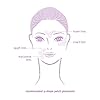 Toute Nuit Wrinkle Patches, Face Tape, Y-Shape - Preventing Frown Lines, Forehead and Around Lips - 20 Patches