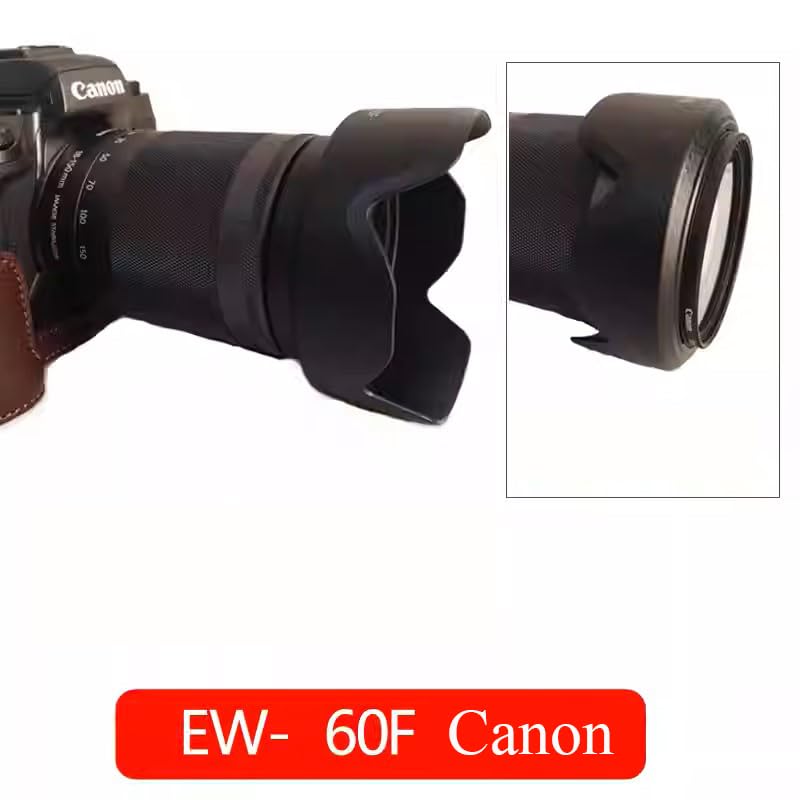 Amazon | EW-60F 可逆式 レンズフード Canon 向け R7 / R10 + RF-S 18