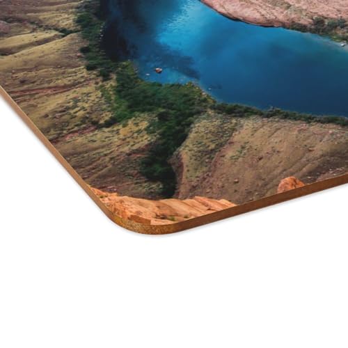 Napperons Horseshoe Bend Arizona | Décoration de table grand format en liège - 4