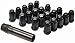 Dorman 711-655C Matte Black Spline Drive Lock Set M14-1.50 Compatible with Select Models, 21 Piece