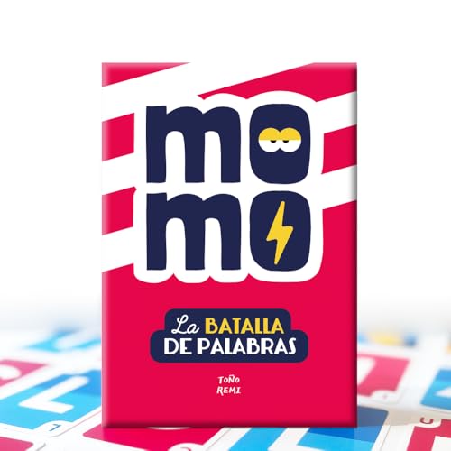 Momo - Juegos de Mesa de Palabras para Niños y Adultos - Divertido, Educativo y sin Pantallas - Regalo Navidad para Familia y Amigos