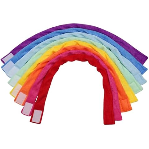 Chew Necklace for Sensory Kids, 8 Pack Terry Cloth Teething Chewy Necklaces for Boys Girls to Chewing, Absorbent Fabric Bands Sensory Products for Chewers with Autism, ADHD, SPD, fidgeting, Anxiety Cover