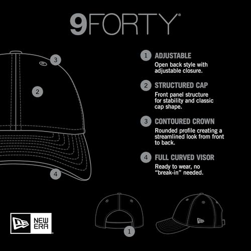 Gorra ajustable New Era unisex MLB 9FORTY miniatura 4