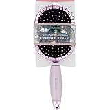 Earth Therapeutics Silicon Paddle Hair Brush, Pink