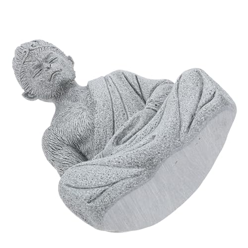 Toddmomy Mini Figurine De Bouddha Statue De Jardin Aux Détails Exquis pour Offrande Au Temple Bouddhiste Et Décoration Intérieure