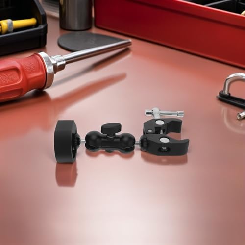 Accesorios para camping SECFOU con abrazadera de antena ajustable antivibración para barcos 6
