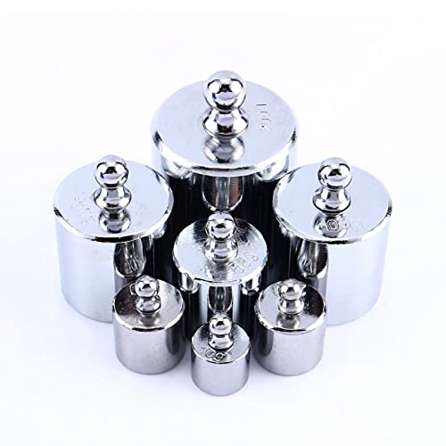 7 Piece Jewelry Calibration Weight Set 500g Total Weight