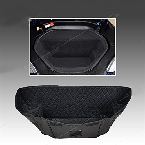 Tapis de coffre voiture premium pour Tesla Modèle S protection cargo liner luxe