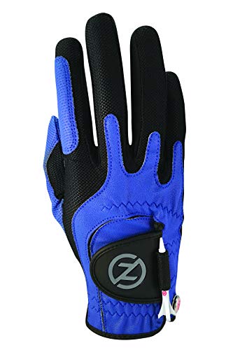 Zero Friction Men's Golf Gloves, Right Hand, One Size, Blue - //coolthings.us