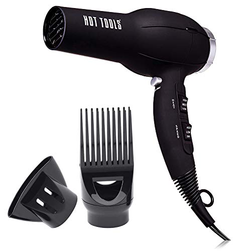 Hot Tools Professional 1875W Turbo Ionic Dryer, Black