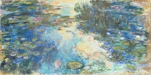 Toile Monet les bassinnymphes impression haute définition format 60x90cm