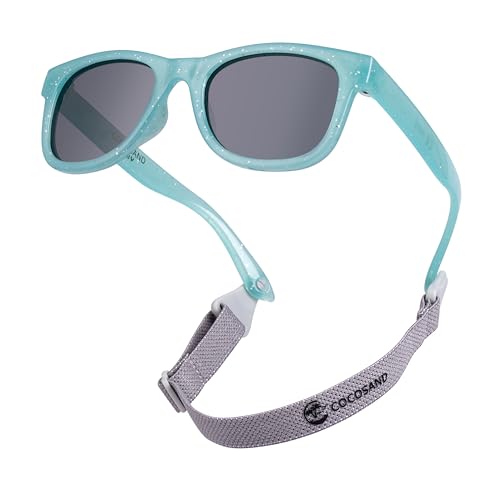 Image of COCOSAND Flexible Polarized Baby Sunglasses with Strap
