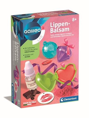 Clementoni Galileo Lab Baume à lèvres kit créatif enfant 8 ans