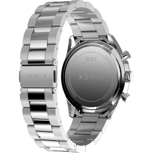 Image of TIMEX Trend Round 42mm Black Dial Analog Men Watch - TW2Y56900UJ