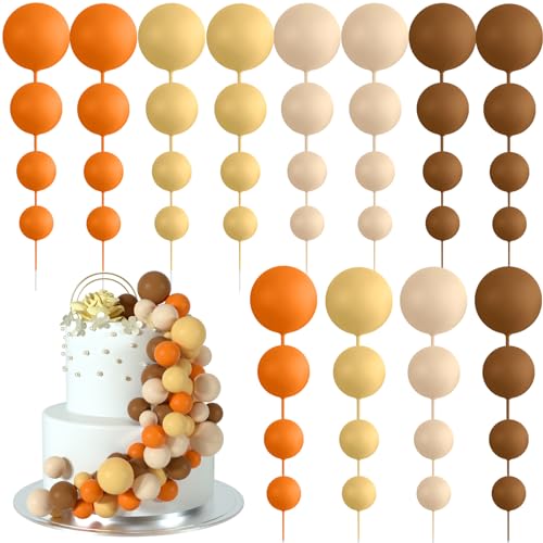 Boules de gâteau pour fête d'anniversaire et cake design multicolore