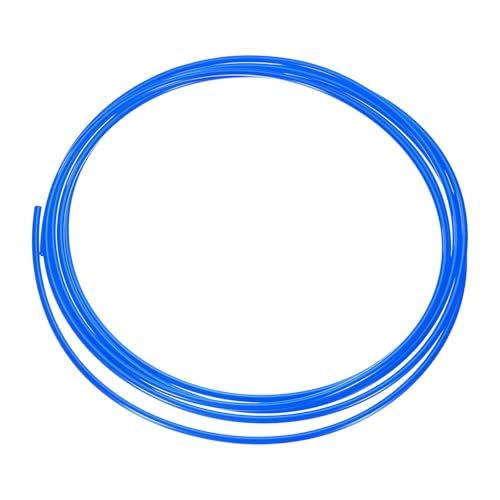 Image of sourcing map Pneumatic Air Line Tubing 6mm OD x 4mm ID 5 Meters(16.4 FT) Air Compressor Nylon Tubes Polyamide Air Tubing Hose Tube for Air Compressor Water Fluid Transfer, Blue