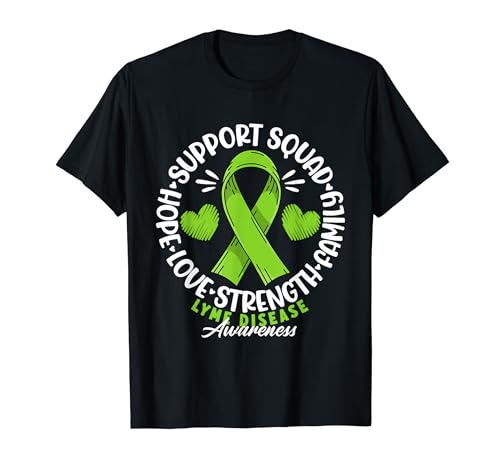Soutenir l'équipe de sensibilisation I Borréliose Maladie de Lyme T-Shirt