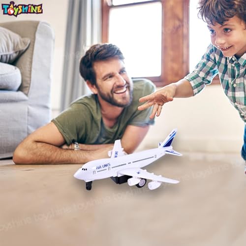 Image of Toyshine Kids Play Vehicles Pull Back Airplane Toys for 3 4 5 6 Year Old Boys Girls-Multicolor