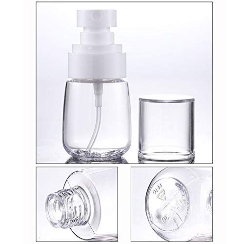 Empty Small Plastic Spray Bottle Plastic Portable Travel Spray Bottle Clear Empty Spray Bottle Empty Refillable Plastic… - Afbeelding 3