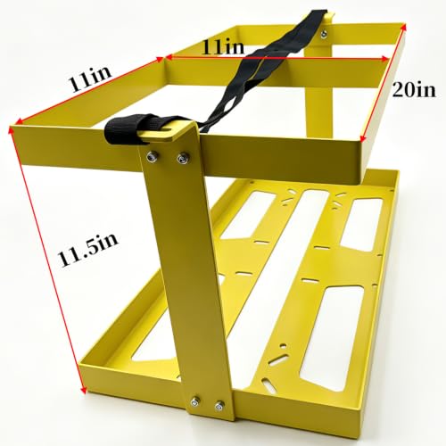 Image of Fuel Jug Container Holder Mount, Fits Two 5 Gallon Fuel Containers