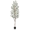 Kazeila Artificial Olive Tree 6FT T...