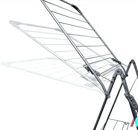 STORM TRADING GROUP Extra Large 13.5m X-Wing Airer Clothes Laundry Dryer Indoor Home Rack Foldable With Multiple Drying Positions