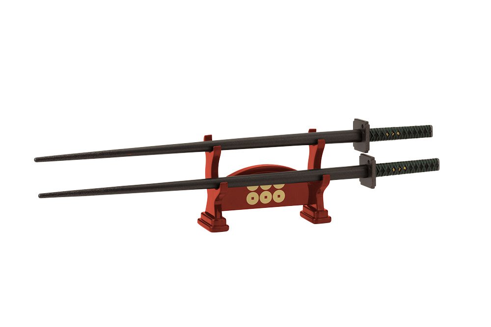 Japanese Samurai Katana Chopsticks with Stand: Sanada Yukimura
